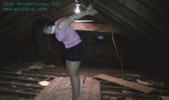 Strung up and abandoned in the attic WMV_HD