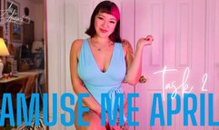 Amuse Me April: Task 2