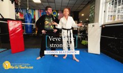 Veve Lane strong bjj lesson beatdown
