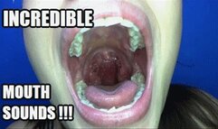 MOUTH FETISH 240218KSARM4 VIOLET INCREDIBLE MOUTH SOUNDS UVULA SHOW (LOW DEF VERSION) + FREE SHOW SD MP4