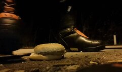 Firefighter stomping some Food 5