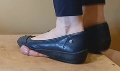 Squishing Precum and Cock on the Clock