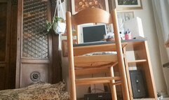 ASS SMELLING CUSHION AND FINGERS