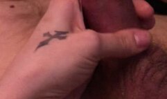 Hard Thick Headed Cock gets Handjob