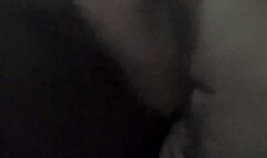 He rides the wife’s strap on cock