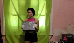 Fluffy destroys an old DVR CAM 1