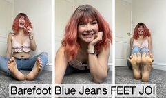 Barefoot Blue Jeans FEET JOI