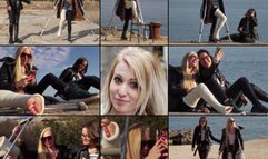 Jade LLC Crutching Out for a Selfie (in HD 1920X1080)