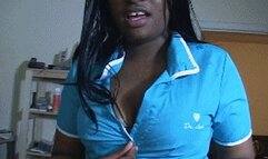 The Buxom black nurse cum explosion redux - 1080