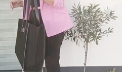 Business woman loves smoking