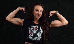 Freakishly MASSIVE Bicep Peaks!