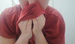 I blow my nose in my shirt!