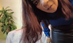 Closet Intruder gets denied: Reinaleather POV