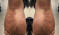 Dirty soles in Flats