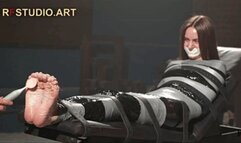 Lali - Her First Mummification and Tickling of Bare Feet (FULL HD MP4)