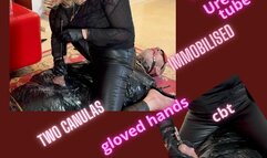 Empress MBella heats up immobilised slave urethra Version 1