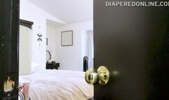 Alisha: POV Peeking at Diapered Roommate