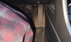 A drive in black doc martens