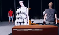 Bigboobs chick threesome with BBC at massage - 3D Hentai Animation v615