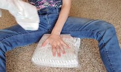 Naughty Pampers and Jeans Play