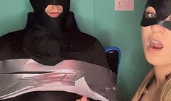 Duct tape bondage blowjobs and hard handjobs