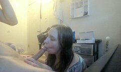 Fucking her face til she chokes