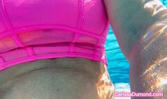 Pink top with tutu and Keds-Underwater ballet for you!