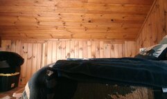 stepmom cucks and humiliates with cum covered feet