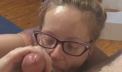 Worshipping cock! Cum in my mouth - 96