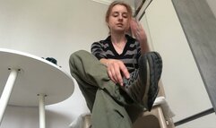 Stinky socks, sneakers, feet!