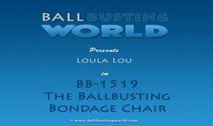 The Ballbusting Bondage Chair BB1519