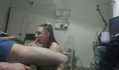 Dick suck turns into Face Fuck