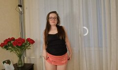 Lily's Mini Skirt Ass Worship