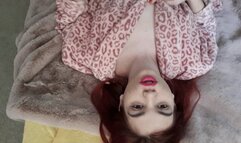 Close up face orgasm