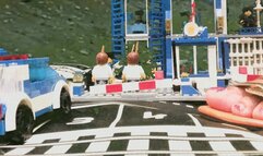 Giantess VS Police Station 1080