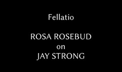 Fellatio! Rosa Rosebud Blows Jay Strong's BBC