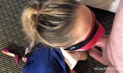 Alexa Bondage Blowjob