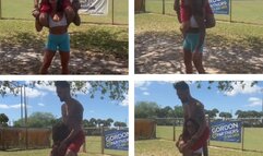 Tapered Physique Lifts and Carries The 170 pound Flavio