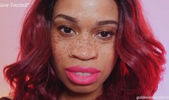 Save Yourself- Ebony Goddess Rosie Reed Mental Female Domination Face Fetish Mesmerize- standard definition