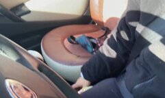 Pedal Pumping with my Nike Air Max 90 white and pink version 720 p