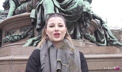 GERMAN SCOUT - German Gamer Girl Mia Minou Pickup for Casting Fuck in Munich