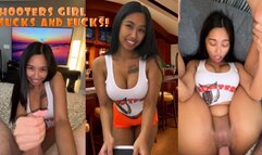Fucking the Slutty Hooters Waitress!