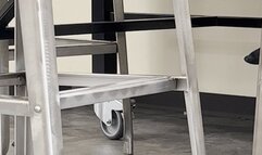 Candid Double Dangle from High Chair