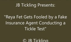 Reya Fet Tickled by an Insurance Salesman - HD