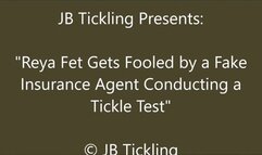 Reya Fet Tickled by an Insurance Salesman - SD