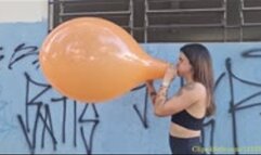 Maya B2P a Baked 17" Tuf-Tex Balloon