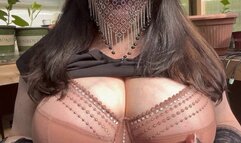 Boobie Tickling with Harmony in Her Greenhouse