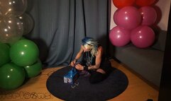 Blue - Bouncing and sit popping