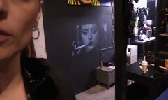 collar for this submissive property of mistress tirza