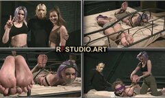 Leya and Astrid - The Bastinado Match (FULL HD MP4)